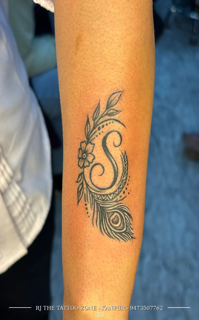 Gallery s letter tattoo