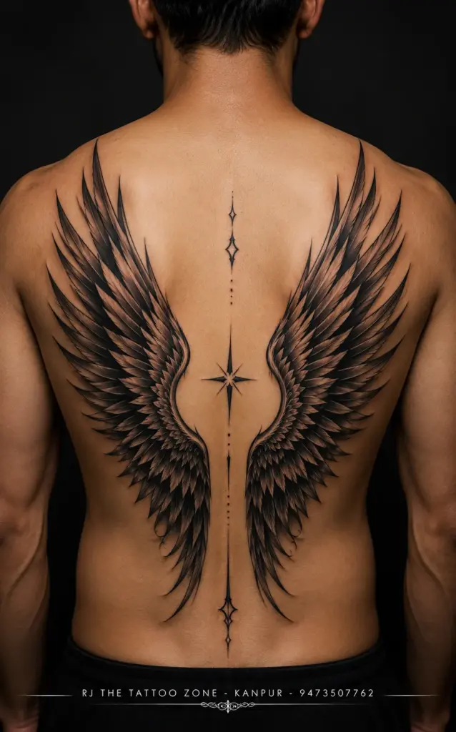 wings tattoo